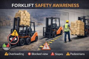 diesel forklift truck