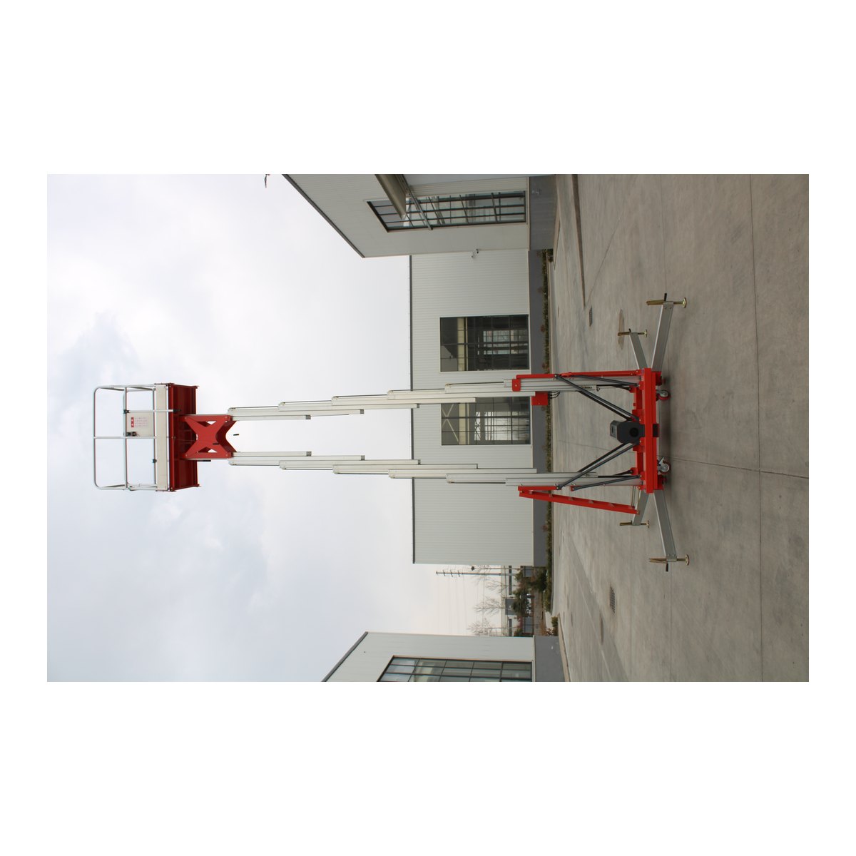 Mast Lift or Scissor Lift: Which One Suits Indoor Work? Operator working from the GTWY2 aluminium lift platform